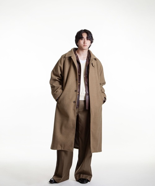 ZIP FIVE -White Line-(ジップファイブホワイトライン)の「【White Line】 リラックスフィット ハイゲージ Vネック ニット(ニット/セーター・メンズ・オフホワイト/ブラック/チャコール・MEDIUM/LARGE/X-LARGE)」の17枚目の写真