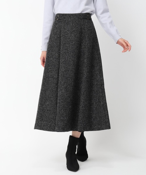セール】サイドバックルフレアスカート/MM447217（スカート）｜MISCH