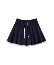 ALLuRing ChaRm | Ruffle Mini Sweat Skirt / フリルミニスウェットスカート インナーパンツ付(スカート)