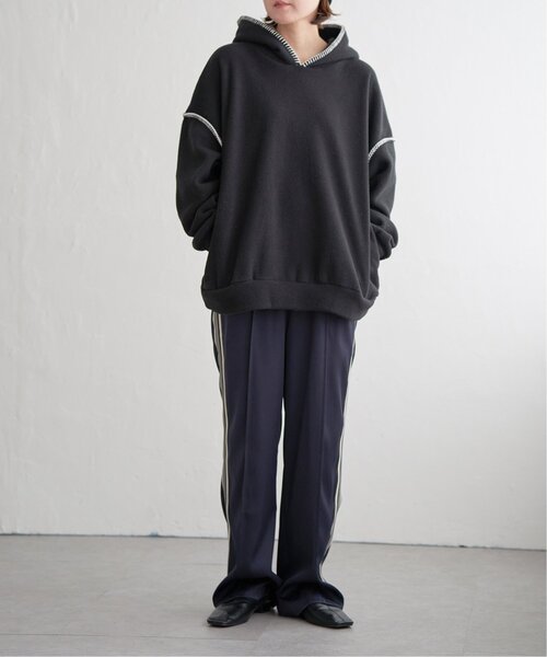 notch.(ノッチ)の「フリースパーカー(パーカー・レディース・オフホワイト/グレー/ブラック・M)」の17枚目の写真