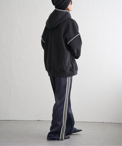 notch.(ノッチ)の「フリースパーカー(パーカー・レディース・オフホワイト/グレー/ブラック・M)」の19枚目の写真