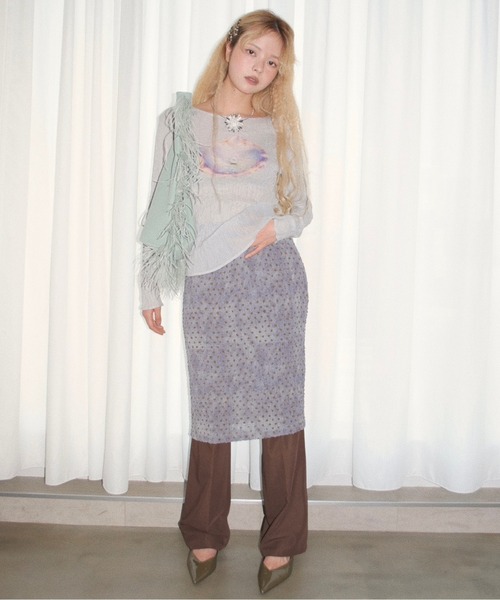 musubore(ムスボレ)の「【 select 】flower charm wire choker / フラワーチョーカー(チョーカー・レディース・シルバー・FREE)」の20枚目の写真