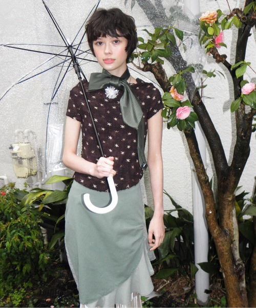 musubore(ムスボレ)の「【 select 】flower charm wire choker / フラワーチョーカー(チョーカー・レディース・シルバー・FREE)」の14枚目の写真