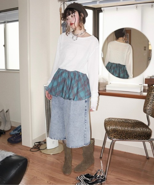 musubore（ムスボレ）の「【 select 】flower charm wire choker / フラワーチョーカー（チョーカー・レディース・シルバー・FREE）」の8枚目の写真