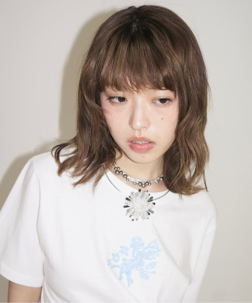 musubore（ムスボレ）の「【 select 】flower charm wire choker / フラワーチョーカー（チョーカー・レディース・シルバー・FREE）」の18枚目の写真