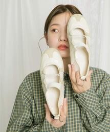 KBF | フラットバレエスニーカー(スニーカー)