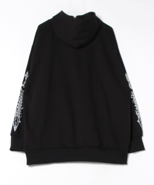 SITRY（シトリー）の「Tribal Design Half Zip Sweat Hoodie