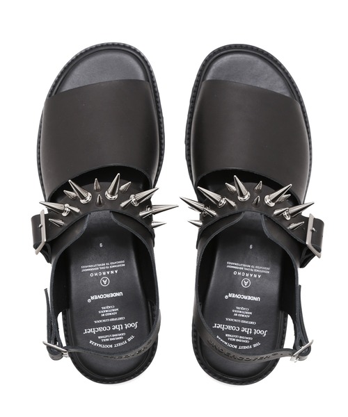 UNDERCOVER（アンダーカバー）の「UP1E4F01-1（サンダル・メンズ・ブラック×シルバー/ブラック×ゴールド・26cm/28cm/27cm）」の3枚目の写真