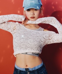 Paisley lace top【WOMEN】