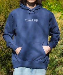 BILLABONG メンズ UNITY LOGO パーカー 【2025年春夏モデル】/ビラボンワンポイントロゴプルオーバーパーカー