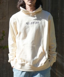BILLABONG メンズ UNITY LOGO パーカー 【2025年春夏モデル】/ビラボンワンポイントロゴプルオーバーパーカー
