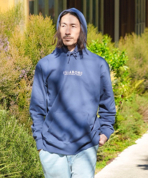 BILLABONG(ビラボン)の「BILLABONG メンズ UNITY LOGO パーカー 【2025年春夏モデル】/ビラボンワンポイントロゴプルオーバーパーカー(パーカー・メンズ・ホワイト/ミント/グレー・X-LARGE/MEDIUM/LARGE)」の18枚目の写真