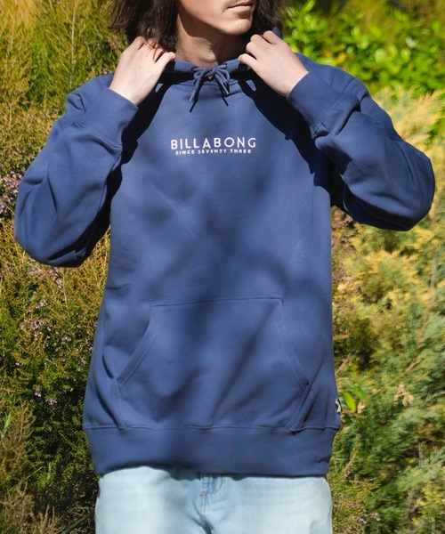 BILLABONG(ビラボン)の「BILLABONG メンズ UNITY LOGO パーカー 【2025年春夏モデル】/ビラボンワンポイントロゴプルオーバーパーカー(パーカー・メンズ・ホワイト/ミント/グレー・X-LARGE/MEDIUM/LARGE)」の20枚目の写真