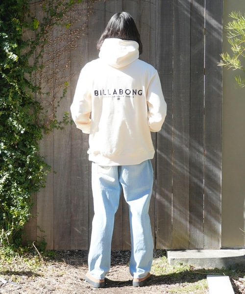 BILLABONG(ビラボン)の「BILLABONG メンズ UNITY LOGO パーカー 【2025年春夏モデル】/ビラボンワンポイントロゴプルオーバーパーカー(パーカー・メンズ・ホワイト/ミント/グレー・X-LARGE/MEDIUM/LARGE)」の5枚目の写真