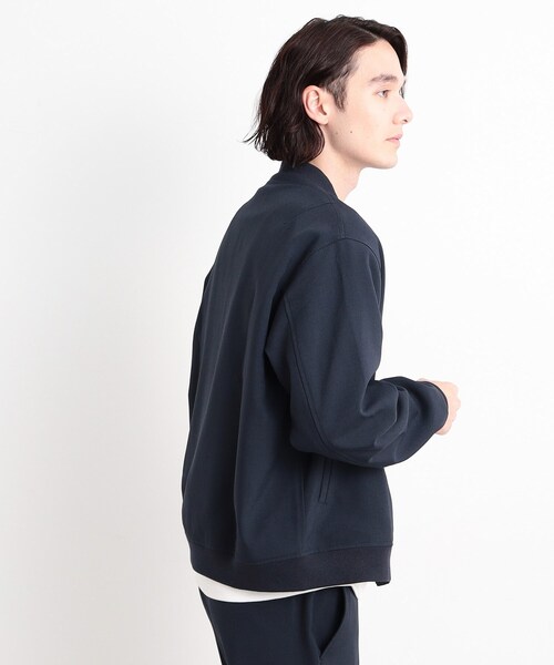 THE SHOP TK （ザ ショップ ティーケー ）の「◆【CAVIAN/キャビアン】リサイクルシャークスキンジップブルゾン セットアップ可（ブルゾン・メンズ・チャコールグレー/ネイビー/ライトグレー・04/03/02）」の19枚目の写真
