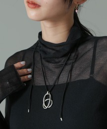 PHILIPPE AUDIBERT(tBbv I[fBx[)PHILIPPE AUDIBERT/Nata long cord necklace Vo[(lbNX)