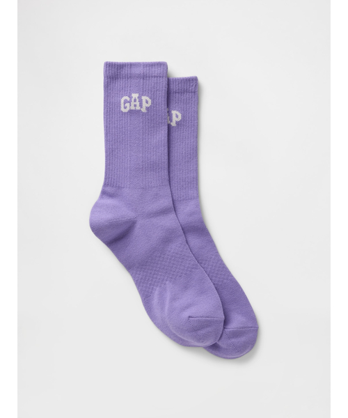 GAP（ギャップ）の「GAPロゴ アスレチック クルーソックス（ソックス/靴下・メンズ・ブルー/レッド/グリーン/イエロー/パープル/ブラック/ワイン/ピンク/ブラウン・M/L/S/M）」の5枚目の写真