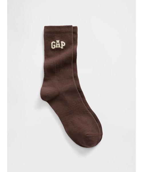 GAP（ギャップ）の「GAPロゴ アスレチック クルーソックス（ソックス/靴下・メンズ・ブルー/レッド/グリーン/イエロー/パープル/ブラック/ワイン/ピンク/ブラウン・M/L/S/M）」の3枚目の写真