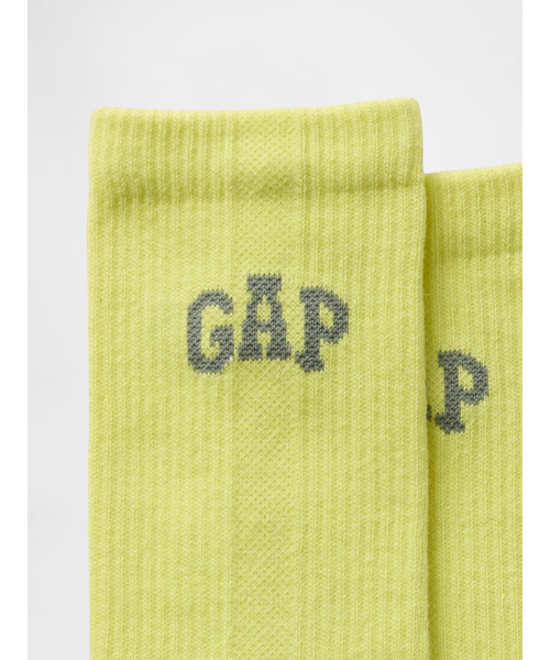 GAP（ギャップ）の「GAPロゴ アスレチック クルーソックス（ソックス/靴下・メンズ・ブルー/レッド/グリーン/イエロー/パープル/ブラック/ワイン/ピンク/ブラウン・M/L/S/M）」の10枚目の写真