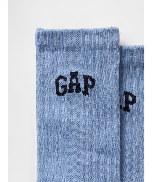 GAP（ギャップ）の「GAPロゴ アスレチック クルーソックス（ソックス/靴下・メンズ・ブルー/レッド/グリーン/イエロー/パープル/ブラック/ワイン/ピンク/ブラウン・M/L/S/M）」の11枚目の写真