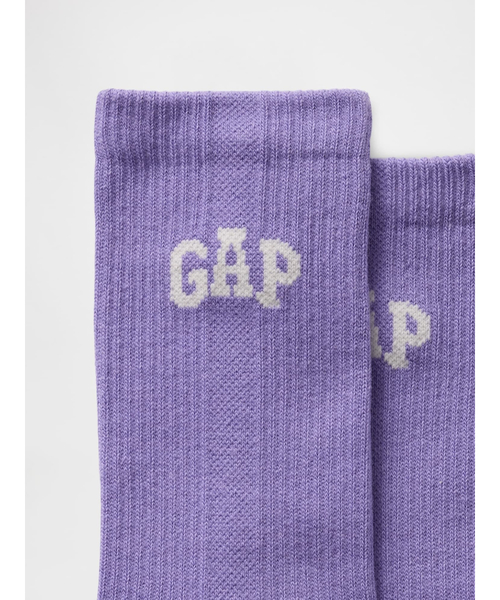 GAP（ギャップ）の「GAPロゴ アスレチック クルーソックス（ソックス/靴下・メンズ・ブルー/レッド/グリーン/イエロー/パープル/ブラック/ワイン/ピンク/ブラウン・M/L/S/M）」の13枚目の写真