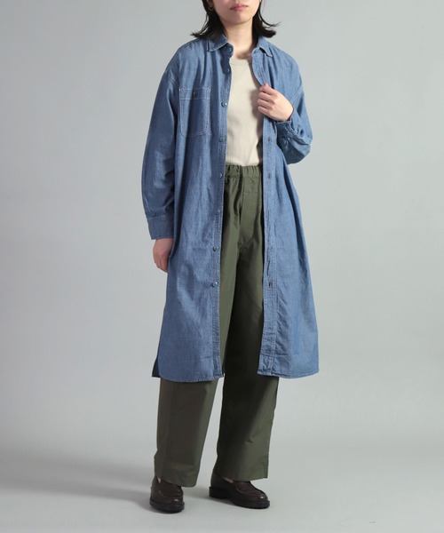 OMNIGOD（オムニゴッド）の「[OMNIGOD womens / オムニゴッド] NCウェザー ワイドイージーカーゴパンツ（カーゴパンツ・レディース・オリーブ/ゴールド・0）」の8枚目の写真