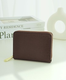 Ree&Mee（リーアンドミー）の「Ree&Mee PU レザー ハーフウォレット ミニ財布（財布）」