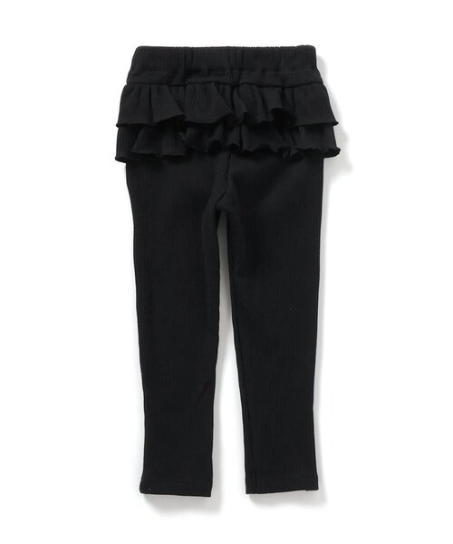 apres les cours（アプレレクール）の「後ろフリルレギンス/7days Style pants（レギンス/スパッツ・キッズ・グレー/アイボリー/ブラック・80/130/90/100/110/120）」の9枚目の写真