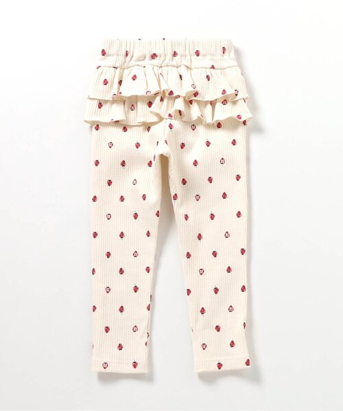 apres les cours（アプレレクール）の「後ろフリルレギンス/7days Style pants（レギンス/スパッツ・キッズ・グレー/アイボリー/ブラック・80/130/90/100/110/120）」の13枚目の写真