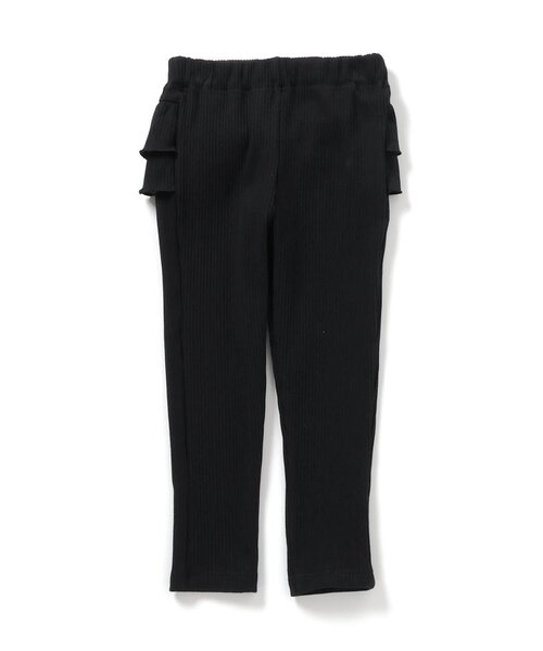 apres les cours（アプレレクール）の「後ろフリルレギンス/7days Style pants（レギンス/スパッツ・キッズ・グレー/アイボリー/ブラック・80/130/90/100/110/120）」の14枚目の写真