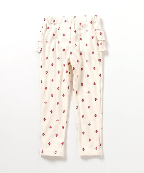 apres les cours（アプレレクール）の「後ろフリルレギンス/7days Style pants（レギンス/スパッツ・キッズ・グレー/アイボリー/ブラック・80/130/90/100/110/120）」の16枚目の写真