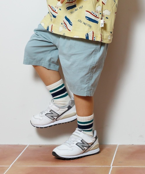 MAKE YOUR DAY(メイクユアデイ)の「ペールカラーストレッチタックパンツ■80~140cm(その他パンツ・キッズ・ピンク/ミント/ライム・100/140/130/120/110/90/80)」の2枚目の写真