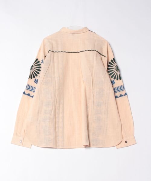 チャイハネ（チャイハネ）の「【チャイハネ】バフラ刺繍MEN'Sシャツ（シャツ/ブラウス・メンズ・ホワイト/ブラック/ベージュ・FREE）」の14枚目の写真