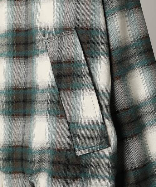 Bleme(ブレム)の「リバーシブル ダブルジップ ハリントンジャケット(ブルゾン・メンズ・ブラック系/ベージュ系/カーキ系・M/S/XL/L)」の16枚目の写真