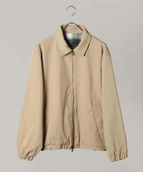 Bleme（ブレム）の「リバーシブル ダブルジップ ハリントン