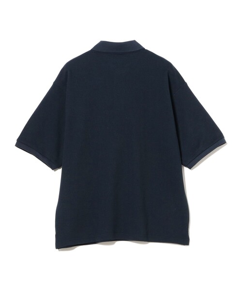 Drumohr × BEAMS F 別注 イタリア製 ブルー 鹿の子ポロシャツ Drumohr × BEAMS F 別注 イタリア製 ブルー 鹿の子ポロシャツ