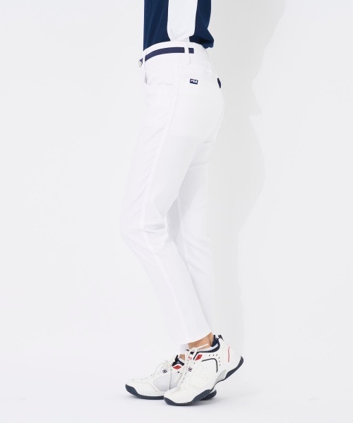 FILA GOLF（フィラゴルフ ）の「【FILA GOLF/フィラゴルフ】レディース9分丈パンツ 　ゴルフ　吸水撥水（その他パンツ・レディース・ホワイト/ベージュ/ネイビー・SMALL/MEDIUM/LARGE/X-LARGE）」の6枚目の写真