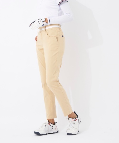 FILA GOLF（フィラゴルフ ）の「【FILA GOLF/フィラゴルフ】レディース9分丈パンツ 　ゴルフ　吸水撥水（その他パンツ・レディース・ホワイト/ベージュ/ネイビー・SMALL/MEDIUM/LARGE/X-LARGE）」の17枚目の写真