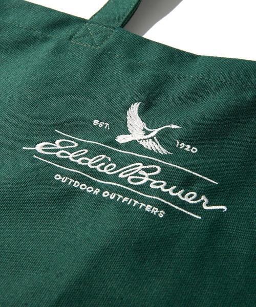 Eddie Bauer(エディーバウアー)の「ロゴトート(トートバッグ・メンズ・ネイビー/モスグリーン/アイボリー・F)」の12枚目の写真