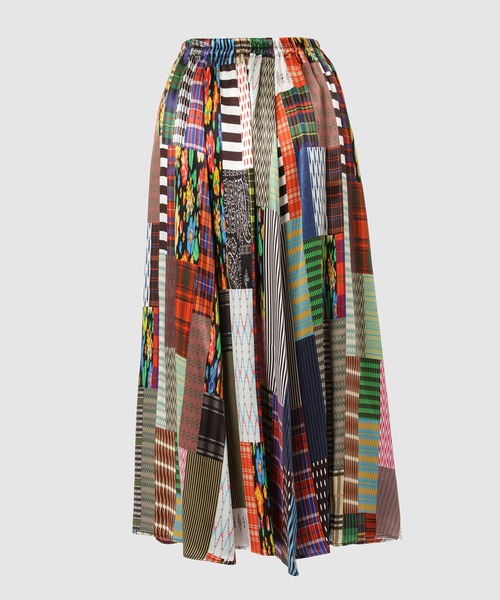 ANREALAGE(アンリアレイジ)の「PATCHWORK PRINT SKIRT(スカート・レディース・カラフル・ONE SIZE)」の2枚目の写真