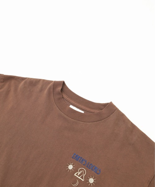 ROSE BUD(ローズバッド)の「(GENE HEAVENS)DEL SOL EMBROIDERED H/S TEE(Tシャツ/カットソー・レディース・ブラック/ブラウン/ホワイト・ONE SIZE)」の21枚目の写真