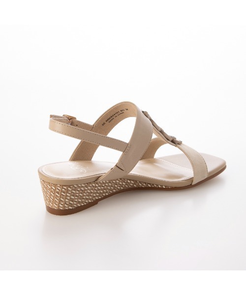 Riz raffinee（リズラフィーネ）の「ウェッジサンダル（サンダル・レディース・ブラック/オリーブ/ベージュ・M/L/S）」の10枚目の写真