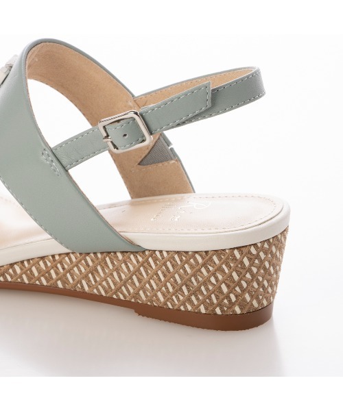 Riz raffinee（リズラフィーネ）の「ウェッジサンダル（サンダル・レディース・ブラック/オリーブ/ベージュ・M/L/S）」の19枚目の写真