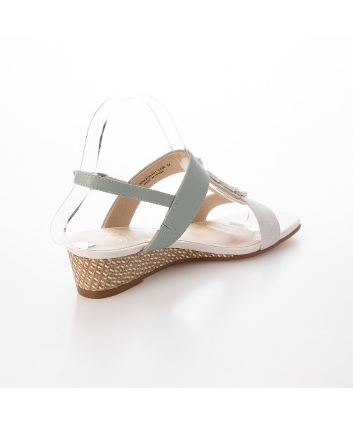 Riz raffinee（リズラフィーネ）の「ウェッジサンダル（サンダル・レディース・ブラック/オリーブ/ベージュ・M/L/S）」の16枚目の写真