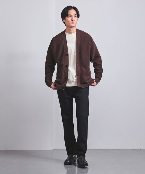 UNITED ARROWS（ユナイテッドアローズ）の「カイハラ スリムテーパード ブラック  デニム（デニムパンツ・メンズ・ブラック/ライトグレー・S/M/L/XL）」の10枚目の写真