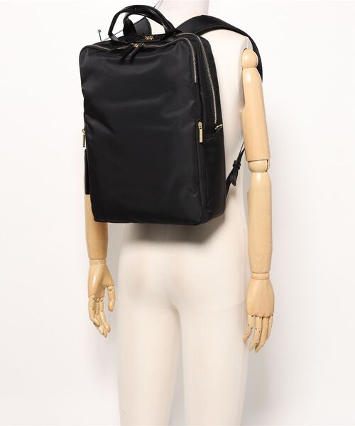 ace.(エース)の「【ace. GENE/エースジーン】 フィッテム ビジネスリュック 15L レディースビジネス A4(バックパック/リュック・レディース・チャコール/ベージュ/ブラック/ネイビー・FREE)」の5枚目の写真