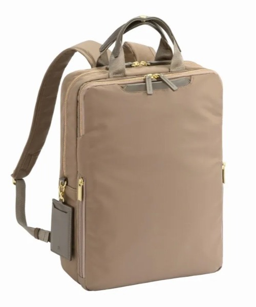 ace.(エース)の「【ace. GENE/エースジーン】 フィッテム ビジネスリュック 15L レディースビジネス A4(バックパック/リュック・レディース・チャコール/ベージュ/ブラック/ネイビー・FREE)」の1枚目の写真