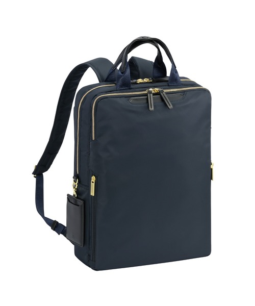 ace.(エース)の「【ace. GENE/エースジーン】 フィッテム ビジネスリュック 15L レディースビジネス A4(バックパック/リュック・レディース・チャコール/ベージュ/ブラック/ネイビー・FREE)」の4枚目の写真