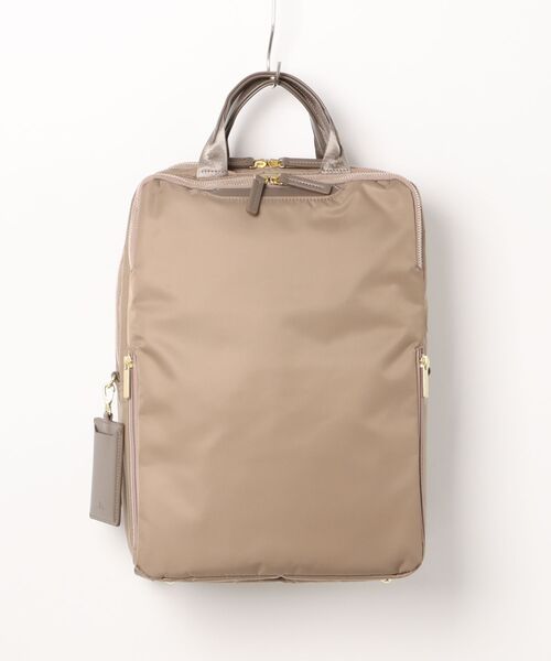 ace.(エース)の「【ace. GENE/エースジーン】 フィッテム ビジネスリュック 15L レディースビジネス A4(バックパック/リュック・レディース・チャコール/ベージュ/ブラック/ネイビー・FREE)」の8枚目の写真