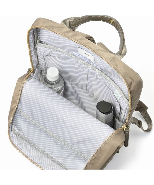 ace.(エース)の「【ace. GENE/エースジーン】 フィッテム ビジネスリュック 15L レディースビジネス A4(バックパック/リュック・レディース・チャコール/ベージュ/ブラック/ネイビー・FREE)」の10枚目の写真